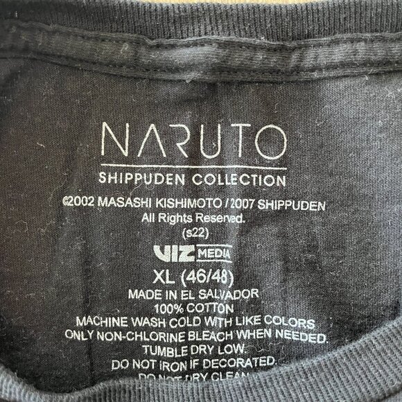 Unisex Naruto Black Ichiraku Tshirt - XL - Picture 4 of 4